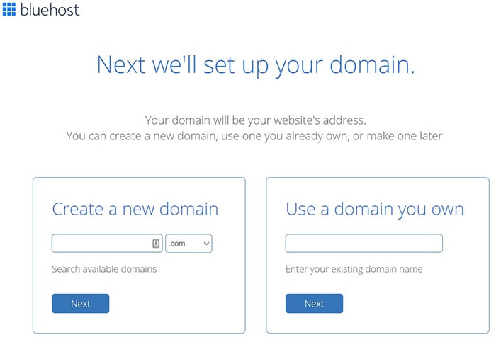 set up your domain name