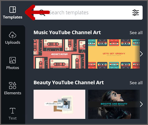 canva youtube banner templates 