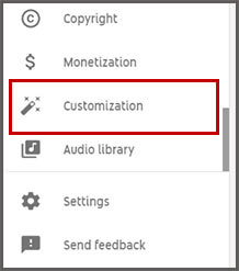 youtube customization