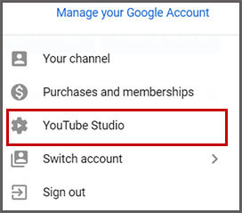 youtube studio