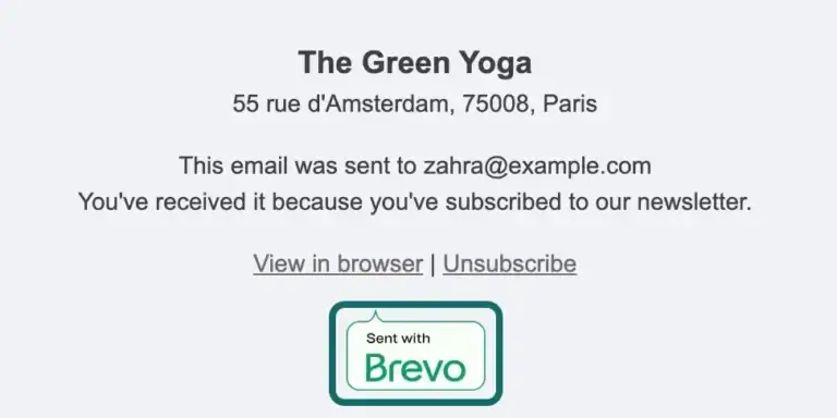 Remove branding in Brevo
