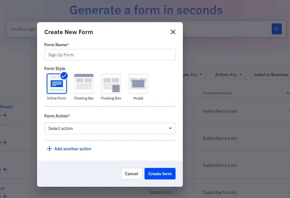 activecampaign Embedded Form Functionalities